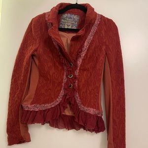 Free People blazer size 4. Perfect with jeans and heels